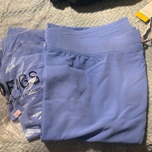 Figs Ceil Blue Livingston- 2XL short 2 pairs available